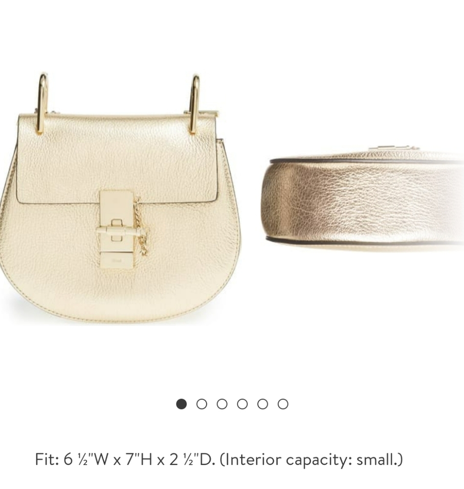 Chloé mini drew handbag